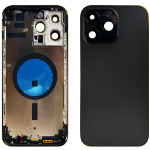 Apple EU Product - iPhone 14 Pro Complete Back Cover with Frame (No Logo) - Black