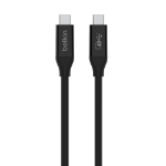 Belkin INZ001bt0.8MBK USB cable 31.5" (0.8 m) USB4 Gen 3x2 USB C Black