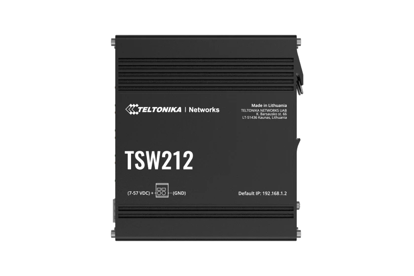 Image of Teltonika TSW212 network switch Managed L2 Gigabit Ethernet...