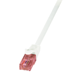 LogiLink 2m Cat.6 U/UTP networking cable White Cat6 U/UTP (UTP)