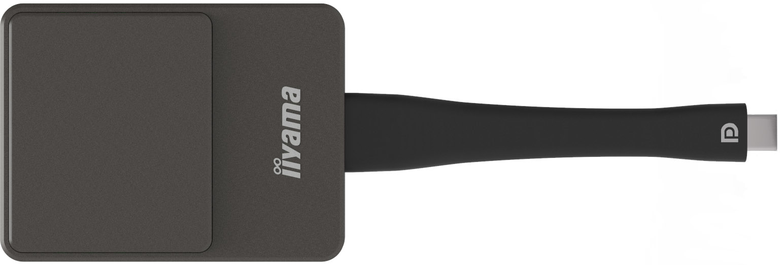 Image of iiyama WP D002C Smart TV dongle USB 4K Ultra HD Black, Silver