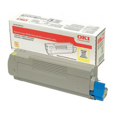 Image of OKI 46471101 Toner-kit yellow, 7K pages ISO/IEC 19798 for OKI C...