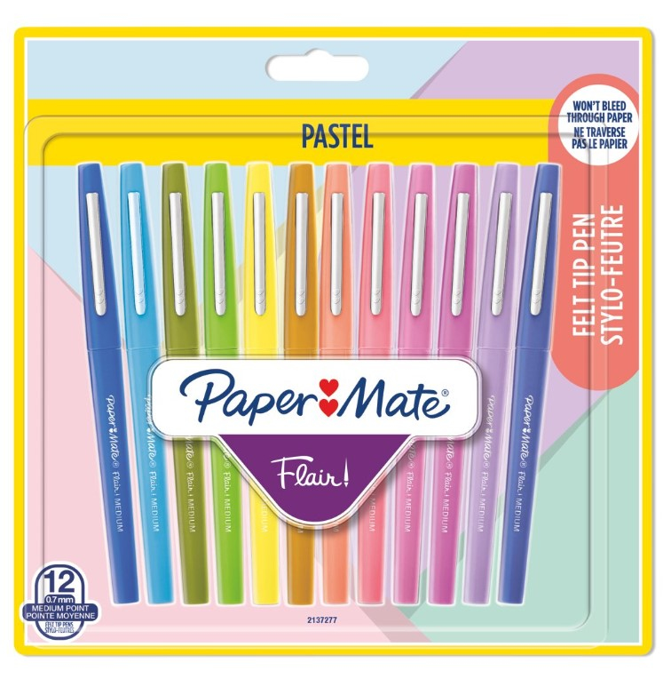 Papermate Flair felt pen Medium Assorted colours