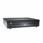 apg Solutions Standard-Duty Point of Sale Cash Drawer | Vasario Series VB320-1-BL1616-B5 - 4 Bill - 8 Coin - Black - 4.3" Height x 16.2" Width x 16.3" Depth