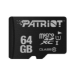 Patriot Memory PSF64GMDC10 memory card 64 GB MicroSDXC UHS-I Class 10