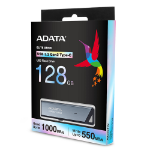 ADATA UE800 USB flash drive 128 GB USB Type-C 3.2 Gen 2 (3.1 Gen 2) Silver