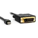 Rocstor Y10C164-B1 video cable adapter 1.8 m Mini DisplayPort DVI-D Black