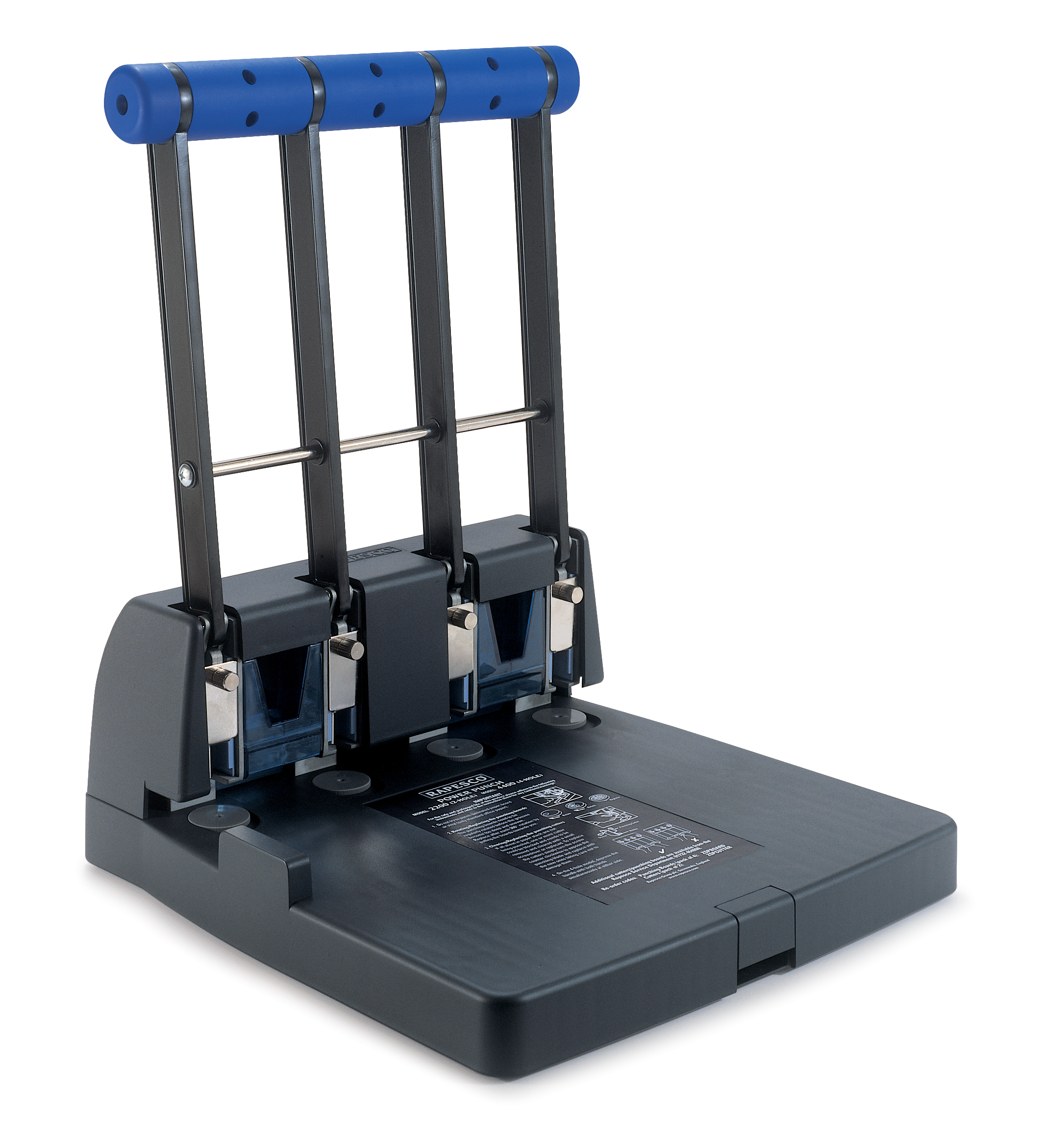 Image of Rapesco PF4000A1 hole punch 150 sheets Black