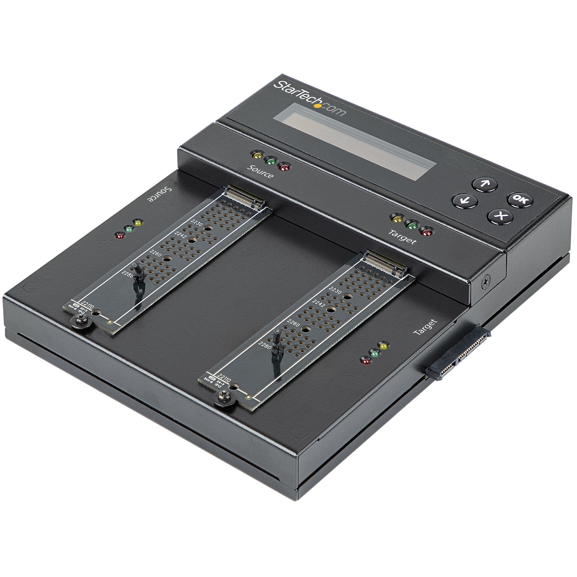 Image of StarTech.com Standalone M.2 SATA & M.2 NVMe Duplicator and Eraser...