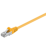 Goobay CAT 5e Patch Cable, F/UTP, yellow, 3 m