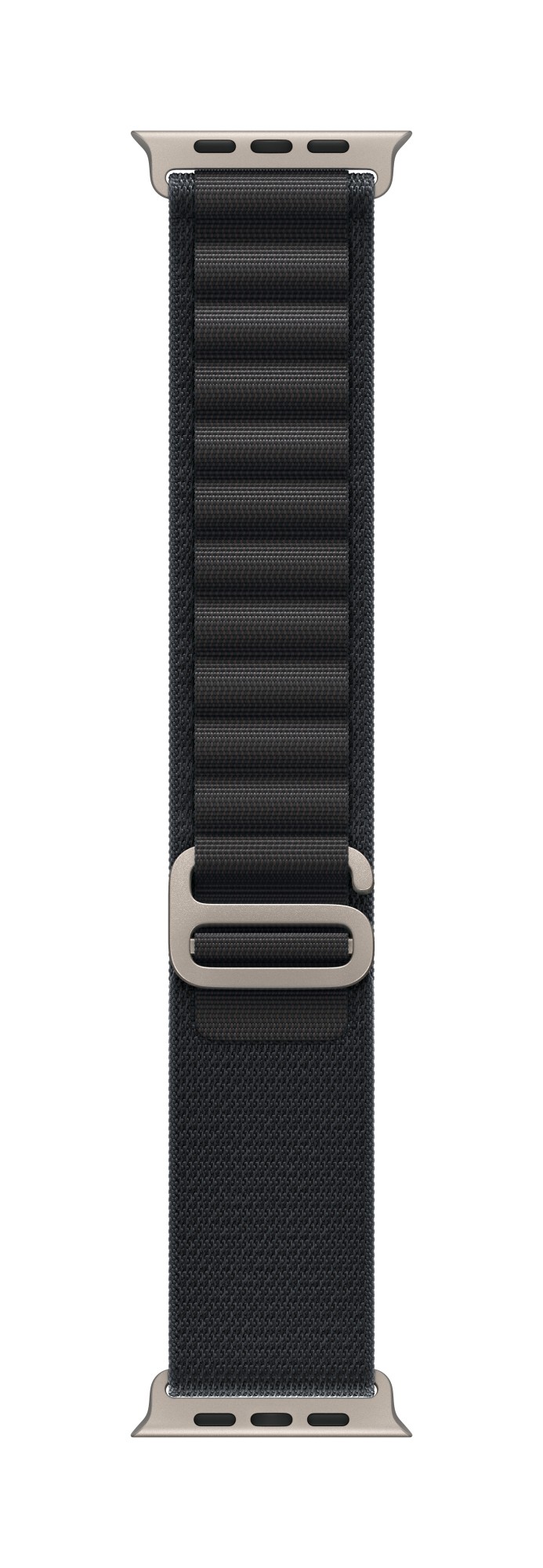 Apple MFTE4ZM/A Smart Wearable Accessories Band Black Titanium, Polyester, Spandex