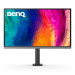 BenQ PD2706UA platta pc-skärmar 68,6 cm (27") 3840 x 2160 pixlar 4K Ultra HD LCD Svart