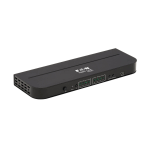 Tripp Lite B118-2X4-4K-A 4x2 HDMI Matrix Switch/Splitter with Audio Extractor - 4K 60 Hz, IR Control, HDCP 2.2, 4:4:4