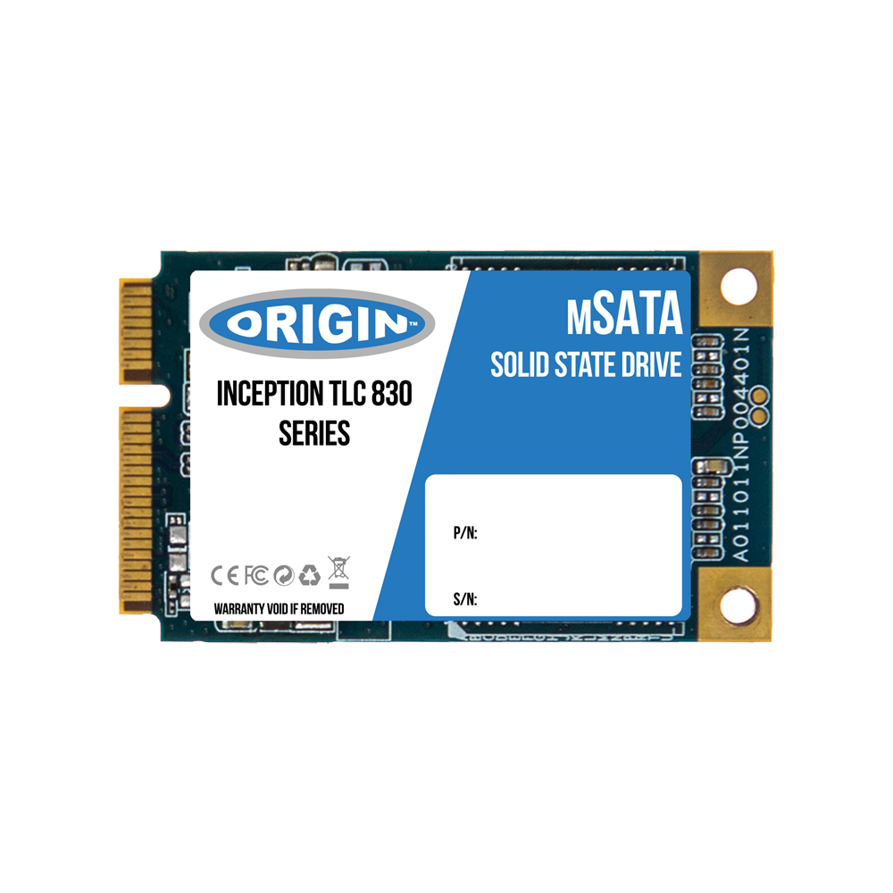 Image of Origin Storage Inception TLC830 Pro Series 128GB MSATA 3D TLC SSD