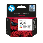 HP CN693AE/704 Printhead cartridge color, 200 pages 4.5ml for HP DeskJet 2010
