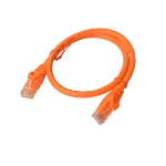 8WARE CAT6A Cable 0.5m (50cm) - Orange Color RJ45 Ethernet Network LAN UTP Patch Cord Snagless