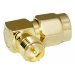 AccelTex Solutions Right Angle RPSMA Jack to RPSMA Plug Adapter