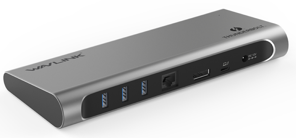 JLC Wavlink Thunderbolt 3 Dual 4K Aluminium Docking Station with 85W Power Delivery