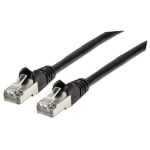 Intellinet IEC-C6AS-BK-1.5 networking cable Black 59.1" (1.5 m) Cat6a S/FTP (S-STP)