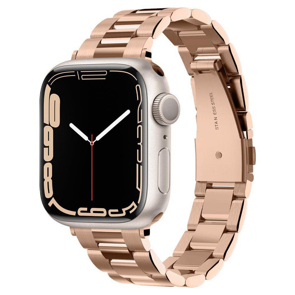 56546 SPIGEN Modern Fit Apple Watch 7/8/9 41mm etc Watch Strap - Rose Gold