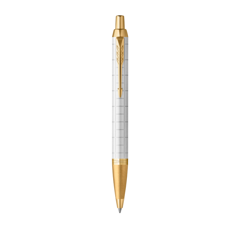 Image of Parker IM Premium Blue Clip-on retractable ballpoint pen Medium 1...