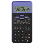Sharp EL-531TH calculator Pocket Scientific Black, Violet
