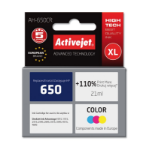 Activejet AH-650CR ink (replacement for HP 650 CZ102AE; Premium; 21 ml; color)