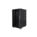 Lanberg FF01-6822-12B rack 22U Vrijstaande rek Zwart