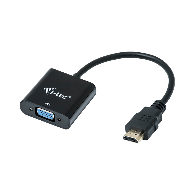 Photos - Cable (video, audio, USB) i-Tec HDMI to VGA Cable Adapter HDMI2VGAADA 