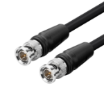 Microconnect BNC-HDSDI-1M coaxial cable RG-6 Black