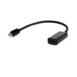 Gembird A-MDPM-HDMIF-02 video cable adapter Mini DisplayPort HDMI Type A (Standard) Black