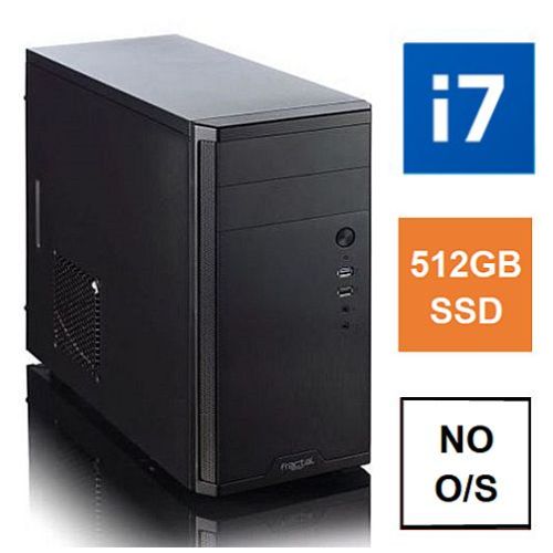Image of SPIRE PC Spire MATX Tower PC Fractal Core 1100 Case i7-11700 8GB...