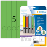 HERMA File labels A4 38x297 mm green paper matt opaque 100 pcs.