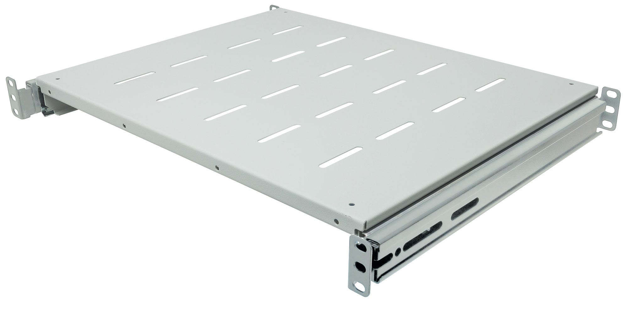 Image of Intellinet 19" Sliding Shelf, 1U, For 600 to 800mm Depth Cabinets...
