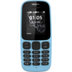 Nokia 105 4.57 cm (1.8") 73 g Blue Feature phone