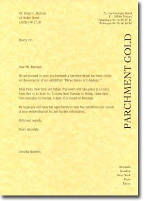 Image of DECAdry PCL-1600 printing paper A4 (210x297 mm) Matte Gold