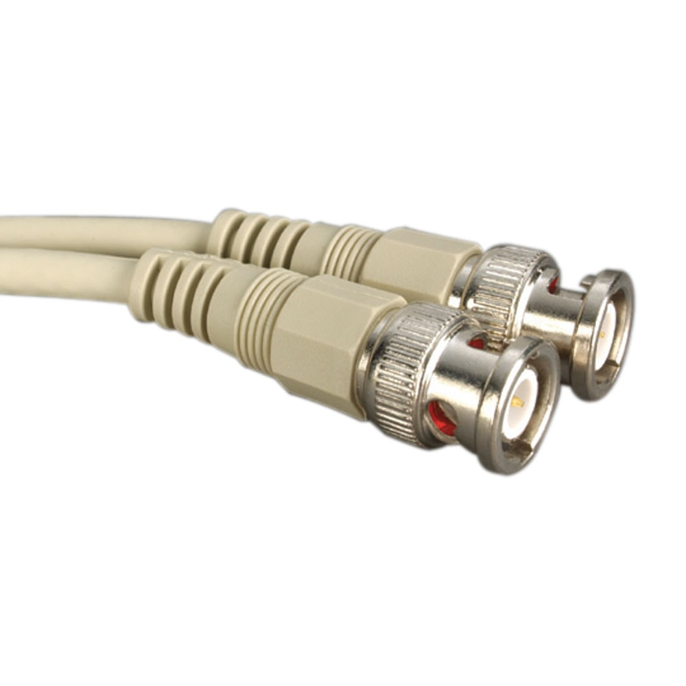 Videk BNC to BNC Thin Ethernet Cable Beige 0.3Mtr