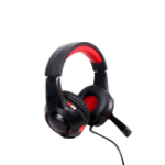 Gembird GHS-U-5.1-01 headphones/headset Wired Head-band Gaming Black, Red