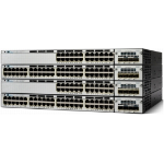 Cisco Catalyst 3750G-24T-S, Refurbished Managed Power over Ethernet (PoE) 1U Silver