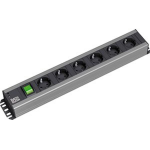 Bachmann 300.003 power distribution unit (PDU) 6 AC outlet(s) 2U Black, Grey