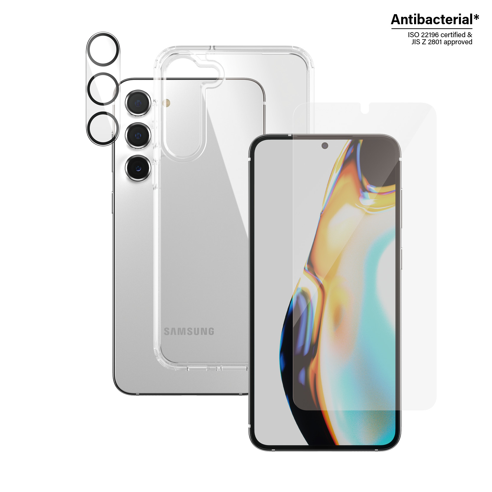 Image of PanzerGlass ® 3-in-1 Pack Samsung Galaxy S23 Plus