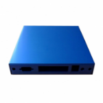 PC Engines Anodised APU4 Enclosure (4 LAN + USB) - Blue