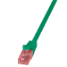 LogiLink 2m Cat.6 U/UTP networking cable Green Cat6 U/UTP (UTP)