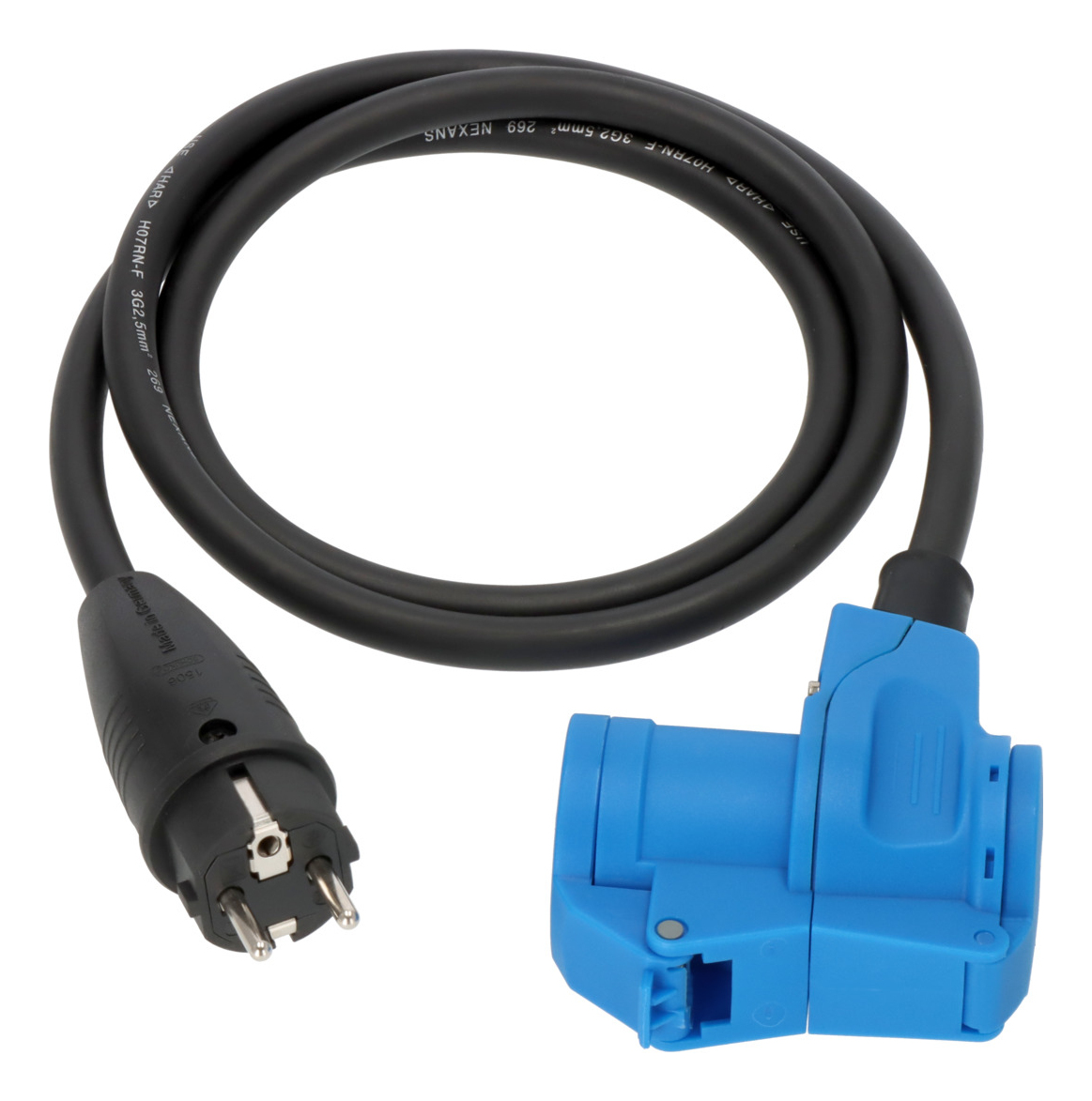 Image of Brennenstuhl 1133910525 power extension 1.5 m 1 AC outlet(s) Outdoor B