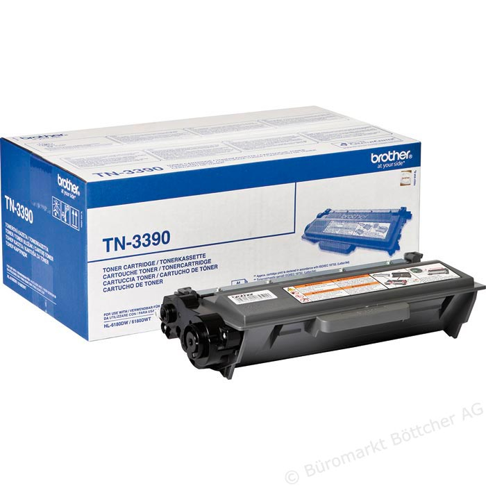 Brother TN-3390P Toner-kit Extra High-Capacity Project. 12K Pages For