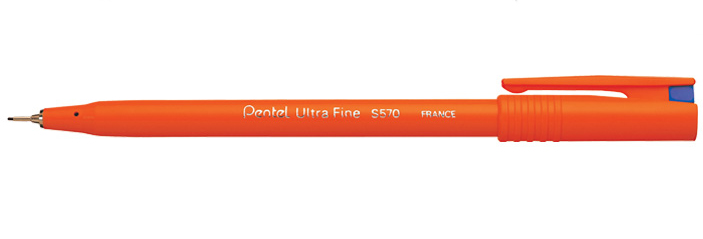 Image of Pentel Ultra Fine fineliner Blue 12 pc(s)