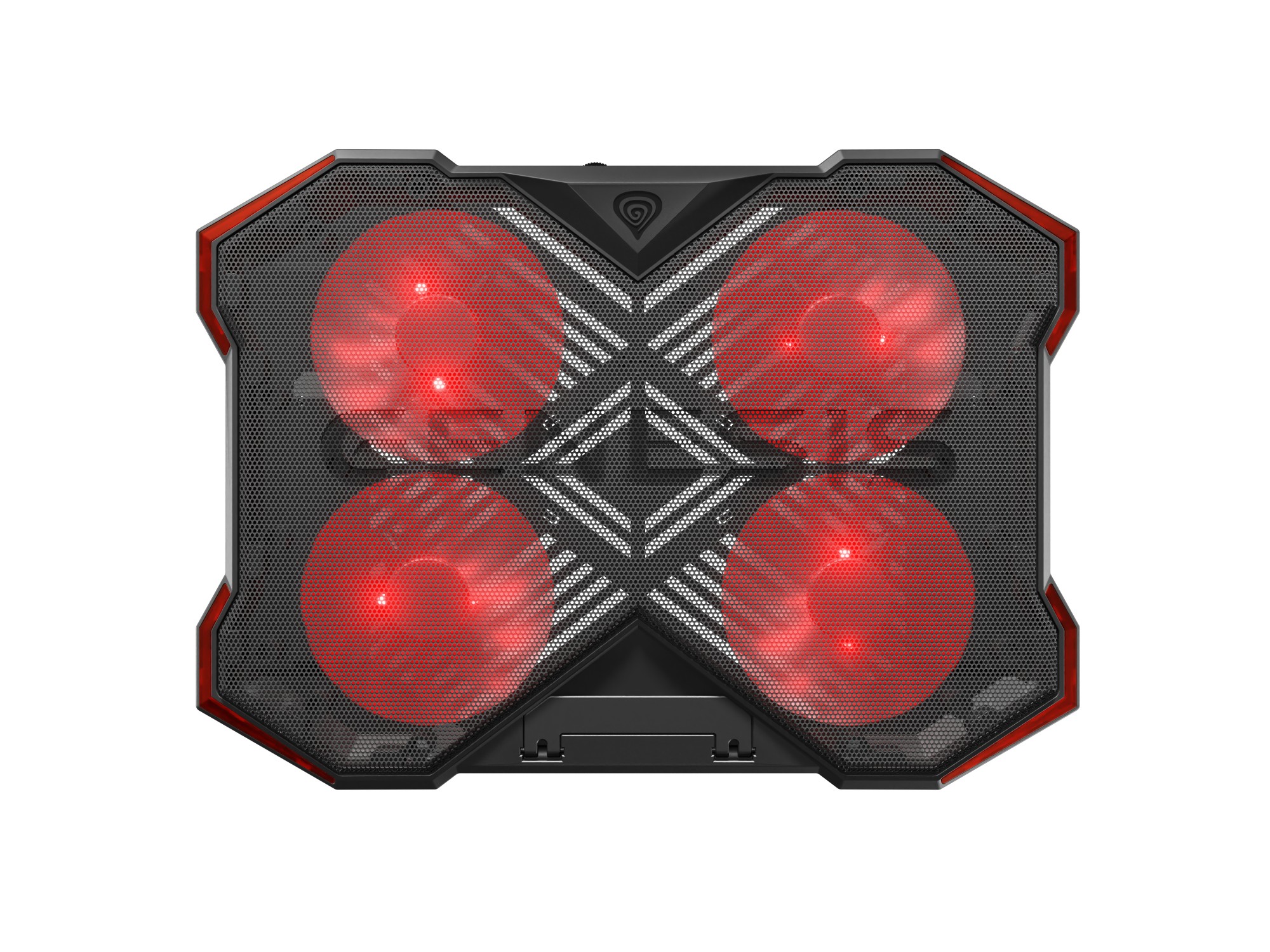 GENESIS Oxid 260 laptop cooling pad 43.9 cm (17.3") 1010 RPM Black, Red
