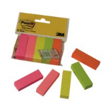 Post-It PAGE MARKER 15X50MM NEON
