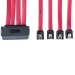 Tripp Lite S502-01M Serial Attached SCSI (SAS) cable 39.4" (1 m) Red