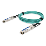 AddOn Networks ADD-QCIQIN-AOC6M InfiniBand/fibre optic cable 236.2" (6 m) QSFP+ AOC Aqua color, Stainless steel